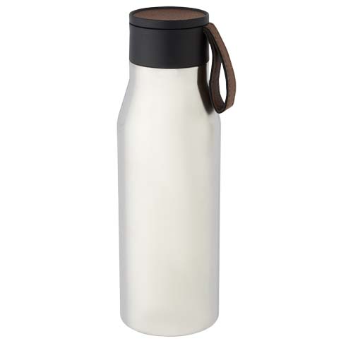 Ljungan 500 Ml Copper Vacuum Insulated Stainless Steel Bottle With Pu Leather Strap And Lid