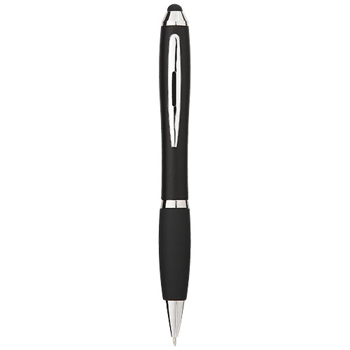 Nash Coloured Stylus Ballpoint Pen With Black Grip (blue Ink)