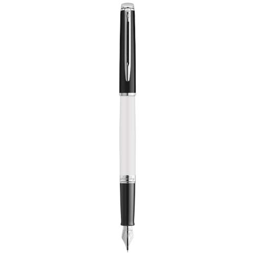 Hemisphere Colour Blocking Fountain Pen With Palladium Trim (blue Ink)