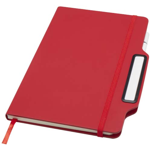 Nexus A5 Hard Cover Notebook With Pen And Pencil Combo (black Ink)