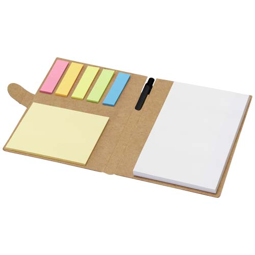 Swift Sticky Notes Booklet With Ballpoint Pen (black Ink)