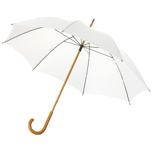 Jova 23" Umbrella With Wooden Shaft And Handle