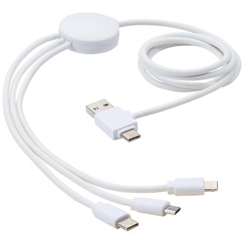 Pure 5-in-1 Charging Cable With Antibacterial Additive