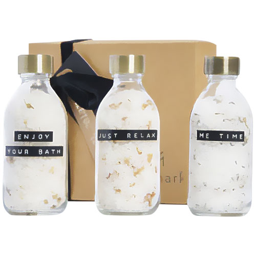 Wellmark Just Relax 3-piece 200 Ml Bath Salt Gift Set